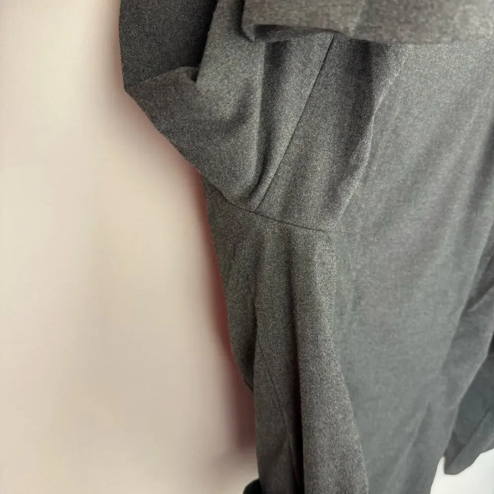 ABERCROMBIE & FITCH | Dark Gray Single Breasted‎ Classic Blazer | Men's XL